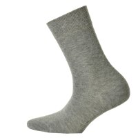 Hudson 2 pairs of ladies socks - Only 2-pack, short socks, comfort band, Unicoloured Silver 2,5-4,5 UK