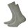 Hudson 2 pairs of ladies socks - Only 2-pack, short socks, comfort band, Unicoloured Silver 2,5-4,5 UK