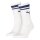 PUMA Unisex Sports Socks, 2 Pairs - Tennis Socks, Crew Socks, Stripes, plain