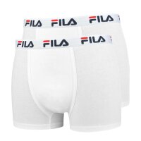 FILA Mens Boxer Shorts, Pack of 2 - Cotton, plain