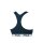 FILA Damen Bustier -  ungepolsterter Bra, ohne Bügel, Baumwolle, einfarbig marineblau XS (X-Small)