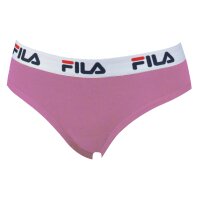 FILA Damen Slip - Regular Waist, Brief mit breitem Logo-Bund, Baumwolle, einfarbig