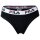 FILA Damen Slip - Regular Waist, Brief mit breitem Logo-Bund, Baumwolle, einfarbig schwarz XS (X-Small)