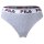 FILA Damen Slip - Regular Waist, Brief mit breitem Logo-Bund, Baumwolle, einfarbig grau XL (X-Large)