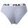 FILA Ladies Brief - Regular Waist, wide Logo Waistband, Cotton, unicoloured grey XL (X-Large)