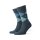 Burlington Herren Socken EDINBURGH - Rautenmuster, Argyle, Clip, One Size, 40-46 Blau