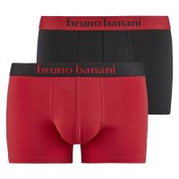 Bruno Banani Herren Boxershorts, 2er Pack - Flowing, Baumwolle