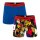 MUCHACHOMALO Men Boxer Shorts, Pack of 2 - Pants in double Pack, GMO, Fruits, blue/red