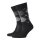 Burlington Herren Socken PRESTON - Rautenmuster, soft, Clip, One Size, 40-46 schwarz/grau