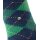 Burlington Herren Socken PRESTON - Rautenmuster, soft, Clip, One Size, 40-46 marine/grün