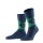 Burlington Mens Socks PRESTON - diamond pattern, soft, clip, One Size, 40-46 navy/green