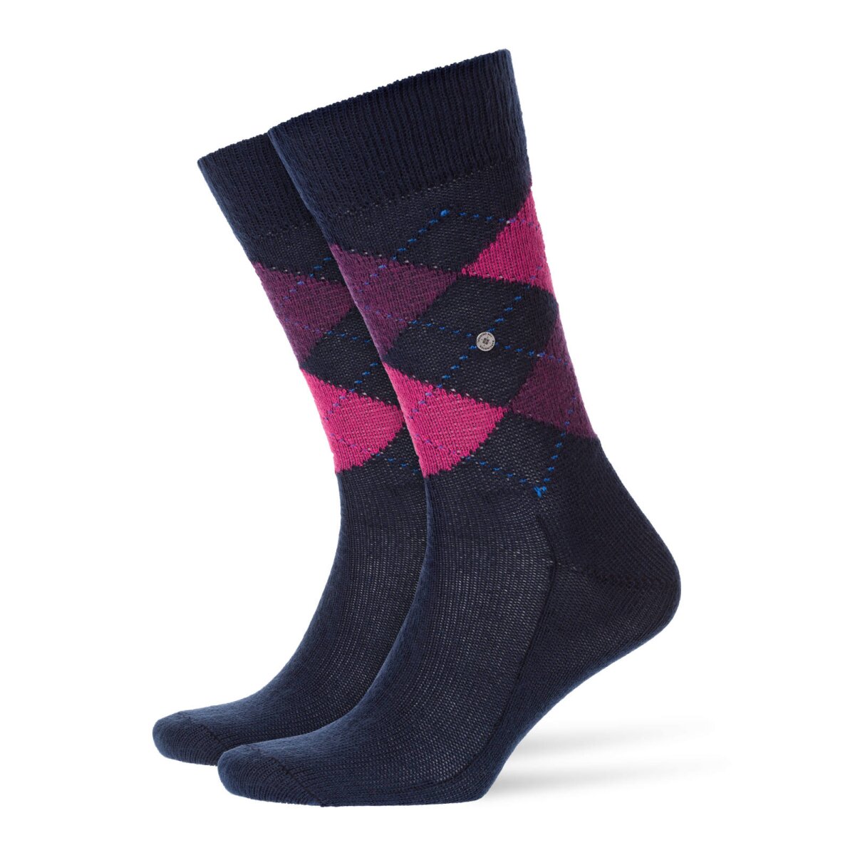 Burlington Herren Socken PRESTON - Rautenmuster, soft, Clip, One Size, 40-4 günstig online kaufen