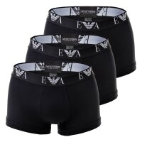 EMPORIO ARMANI Mens Shorts Pack of 3 - Trunks, Pants, Underwear, Stretch Cotton
