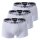 EMPORIO ARMANI Mens Shorts Pack of 3 - Trunks, Pants, Underwear, Stretch Cotton white XL (X-Large)