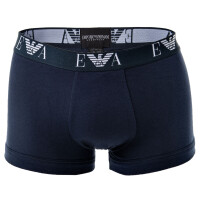 EMPORIO ARMANI Herren Shorts 3er Pack - Trunks, Pants, Unterwäsche, Stretch Cotton weiß/schwarz/marine XL