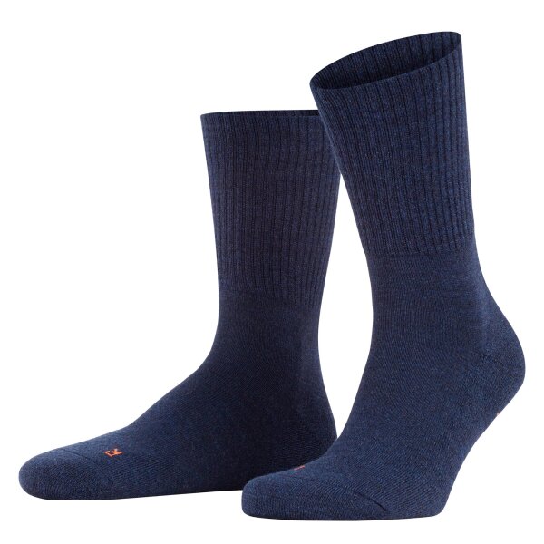 FALKE Unisex Sportsocken - Walkie Light, Trekking- und Wanderstrumpf, Unifarben blau 44-45