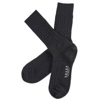 FALKE Men Socks - Carpet in Shoe, Merino Wool, plain Colours black 45-46 (UK 10-11)