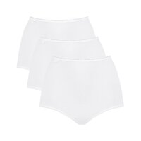 Sloggi Women Maxi, Pack of 3 - 24/7 Cotton, monochrome white 10