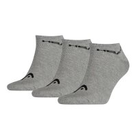 HEAD Unisex Sneaker Socks, Pack of 3 - soft Cotton Mix,...