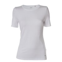 JOOP! Damen Unterhemd - T-Shirt, Mere Comfort, TENCEL™ Modal Micro, einfarbig weiß L (Large)