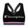 Champion Damen Bustier - Crop Top Authentic, einfarbig Schwarz XS
