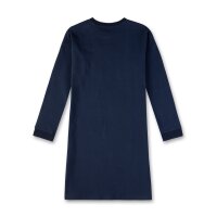 Sanetta Girl Nightdress - Sleepshirt, long sleeve, "GRL PW" Lettering, blue 