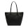 LACOSTE Ladies Handbag with Zip - S Shopping Bag, 24,5x24,5x14,5cm (WxHxD) Black