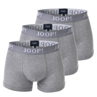 JOOP! Herren 3er Pack Boxer Shorts - Fine Cotton Stretch, Vorteilspack, Uni, Logo