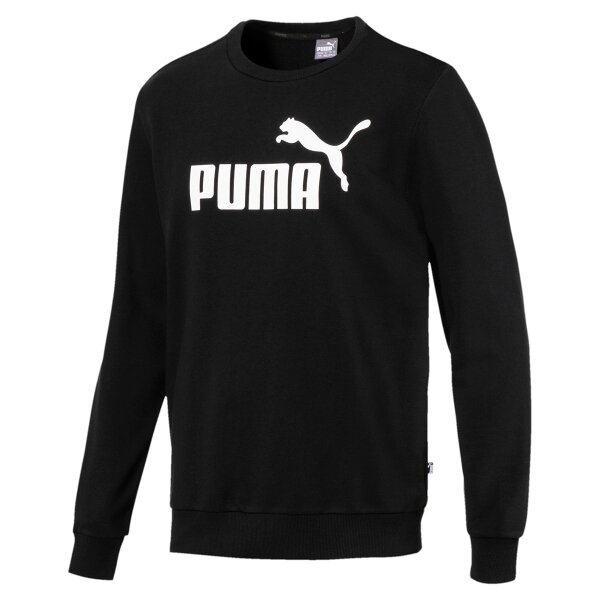 PUMA Men Sweatshirt - ESS Crew Sweat, big Puma Cat Logo