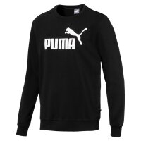 PUMA Herren Sweatshirt - ESS Crew Sweat, großes Puma Cat Logo