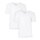 BALDESSARINI Herren Unterhemd 2er Pack - T-Shirt, V-Neck, Halbarm, Stretch Cotton