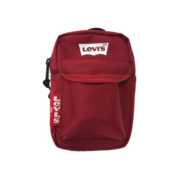 LEVIS Unisex Belt Bag - L Pack Nano, Waist Bag, ca. 10x15x5cm (WxHxD) red
