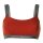 EMPORIO ARMANI Women Bustier - Bralett, Bra, Ironless, Stretch Cotton Red XS (X-Small)