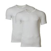 Marc O Polo Herren T-Shirt 2er Pack - Shirt, V-Neck, Halbarm, Cotton Stretch