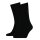 TOMMY HILFIGER Men Socks, Pack of 2 - Classic, Stockings, plain Black 43-46