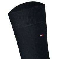 TOMMY HILFIGER Men Socks, Pack of 2 - Classic, Stockings, plain Dark blue 39-42