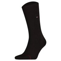 TOMMY HILFIGER Men Socks, Pack of 2 - Classic, Stockings, plain Dark brown 43-46