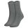 TOMMY HILFIGER Women Socks, Pack of 2 - Classic, Stockings, plain Light grey 39-42