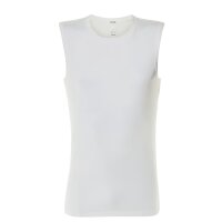 HOM Mens Shirt - Supreme Cotton, sleeveless, round Neck, plain, Supima Cotton