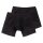 SCHIESSER Herren Shorts 2er Pack - Cotton Essentials, Authentic, Nadelzug, uni Schwarz 5 (Gr. Medium)