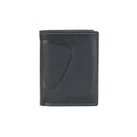 Strellson Herren Geldbörse, echtes Leder - Baker Street Billfold V8, 9,5x12,5x2cm (HxLxB) Schwarz