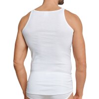 SCHIESSER Mens Undershirt - Sport Jacket, without sleeves, Original Rib, plain