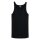 SCHIESSER Mens Undershirt - Sport Jacket, without sleeves, Original Rib, plain Black S (Small)