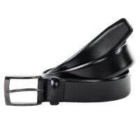 JOOP! Men Belts - Coll. Belt 3,5 cm, genuine Leather, Buckle, Logo Black 90 cm