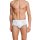 SCHIESSER mens briefs pack of 2 - double rib, sports briefs, cotton essentials, white 3XL (3X-Large)
