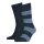 TOMMY HILFIGER Men Socks, Pack of 2 - Rugby Sock, Stockings, Stripes, uni/striped