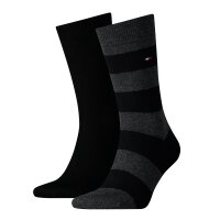 TOMMY HILFIGER Men Socks, Pack of 2 - Rugby Sock,...
