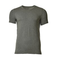 Marc O Polo Herren T-Shirt, V-Neck, Halbarm, Cotton Stretch, Vorteilspack Grau S 2er Pack (1 x 2P)