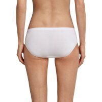SCHIESSER Damen Hipster - Slip, Pants, Shorts, Cotton Stretch 95/5 Basic, unifbg. Weiß 2XL