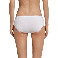 SCHIESSER ladies hipster - briefs, pants, shorts, cotton stretch 95/5 basic, plain White 2XL (2X-Large)